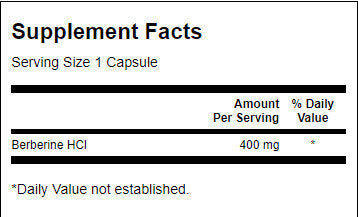 Berberin 400 mg - 60 kapsula