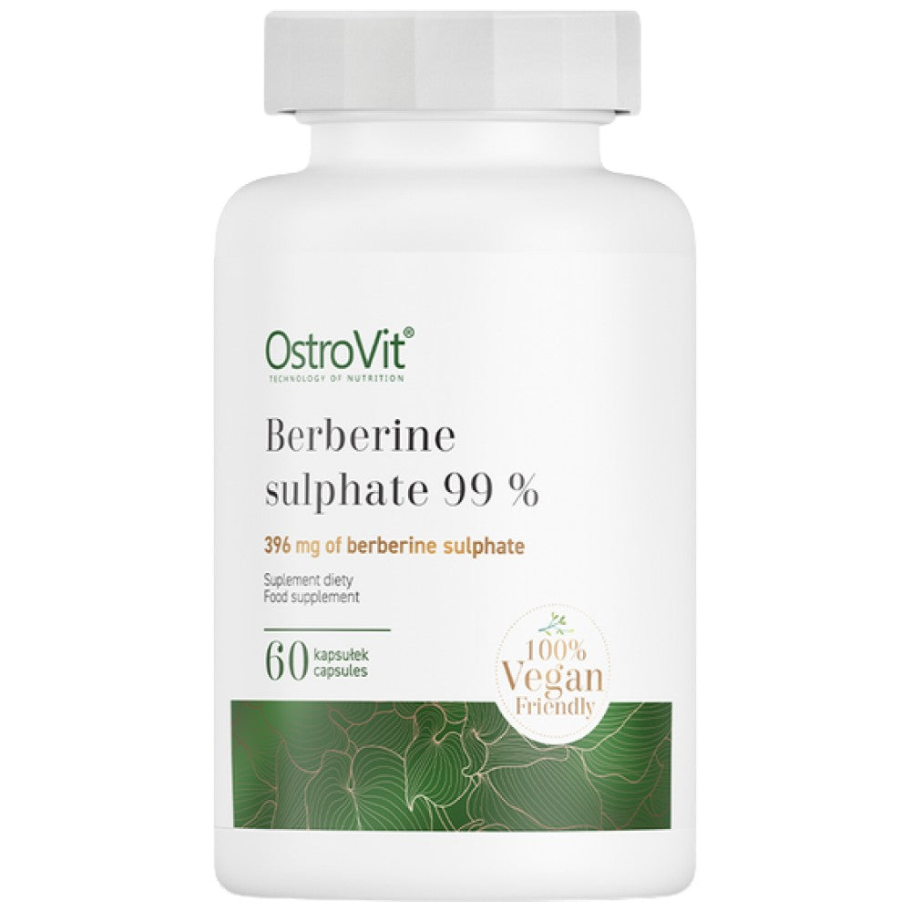 Berberin sulfat 396 mg | 99% ekstrakt korijena Berberis 60 kapsula