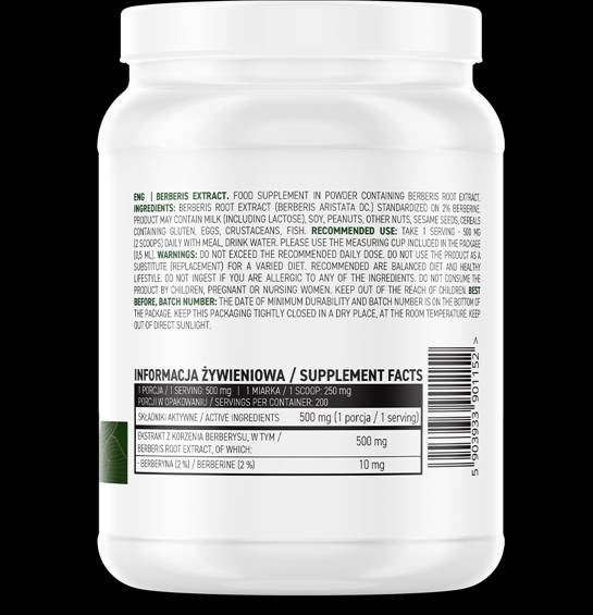 Berberis ekstrakt u prahu/berberin 100 grama