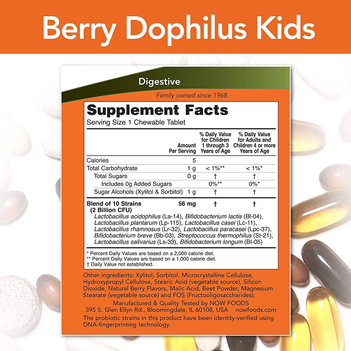 BerryDophilus - 60 tableta za žvakanje
