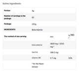 Beta-Alanin Endurance MAX - 500 grama