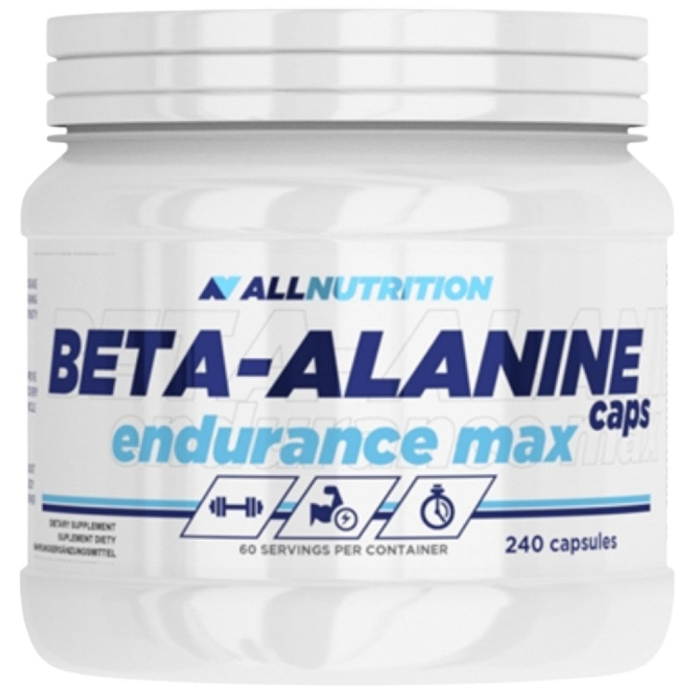 Beta-Alanine Endurance Max Caps - 240 kapsula