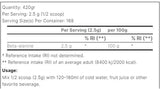 Beta-Alanin XS prah - 420 grama