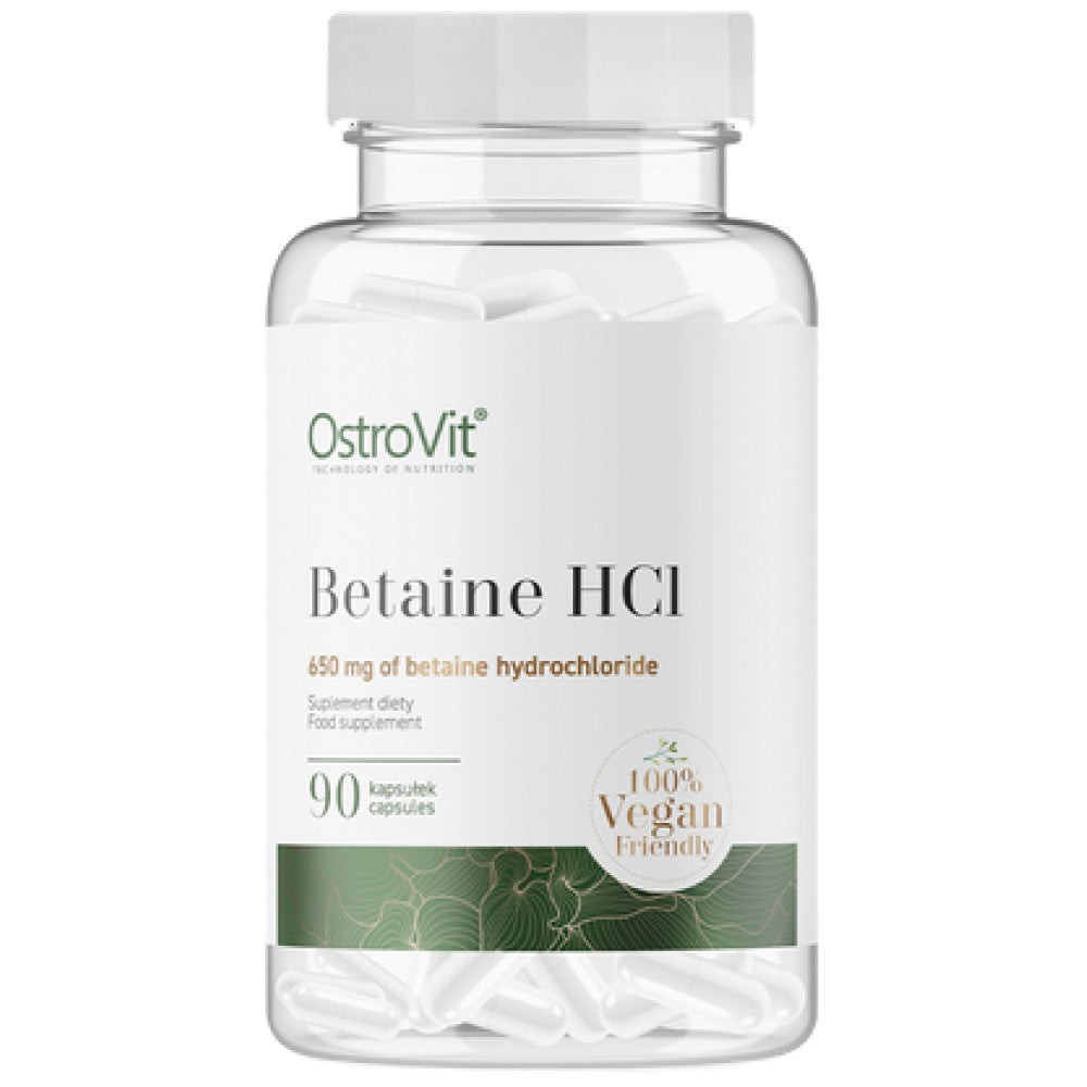 Betain HCl 650 mg 90 kapsula