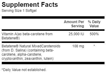 Ultra betatene mix karotenoidi 60 gel kapsula