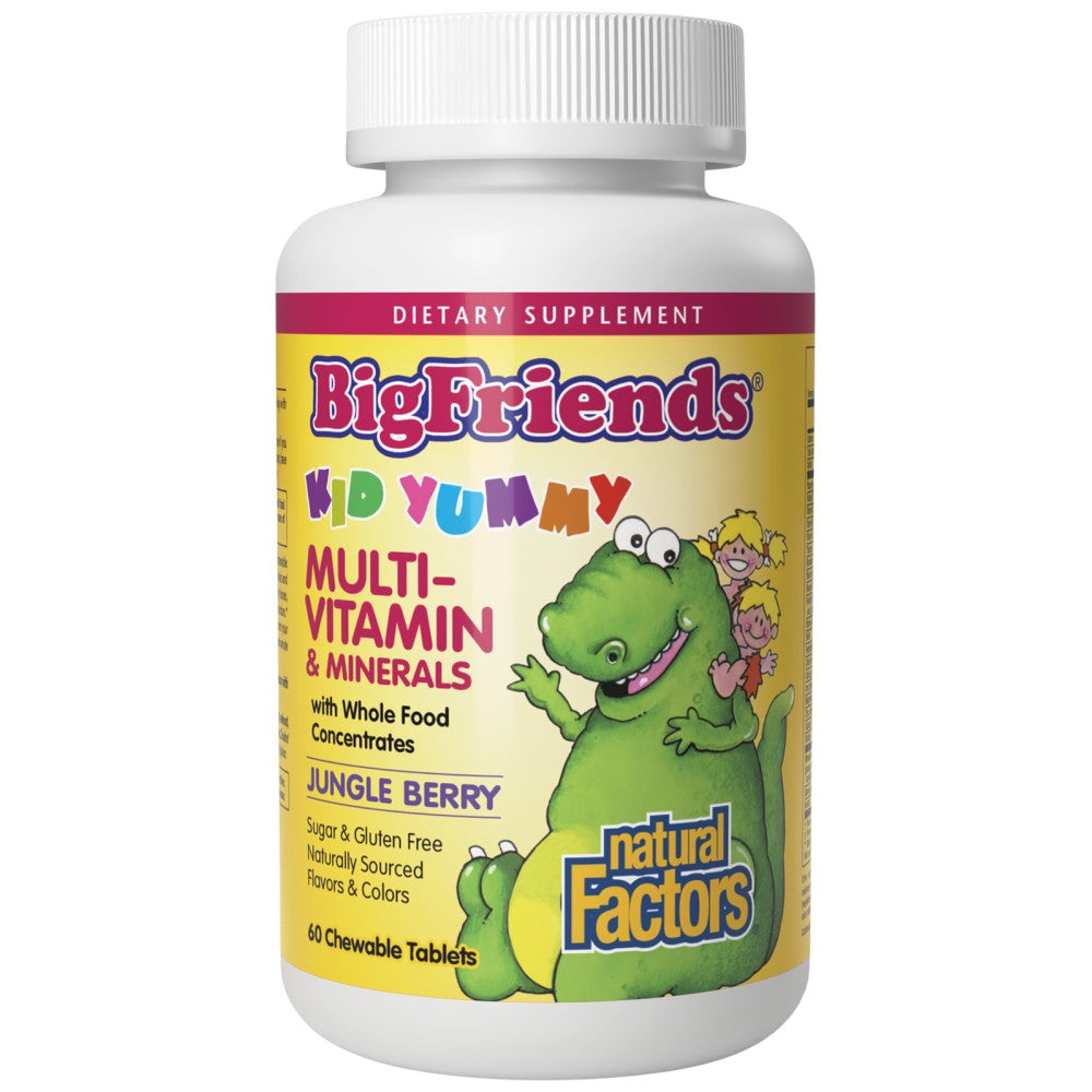 Big Friends dječji multivitamin za žvakanje 60 tableta za žvakanje