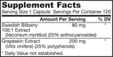 Polifenoli borovnice + kožice grožđa 280 mg - 120 kapsula
