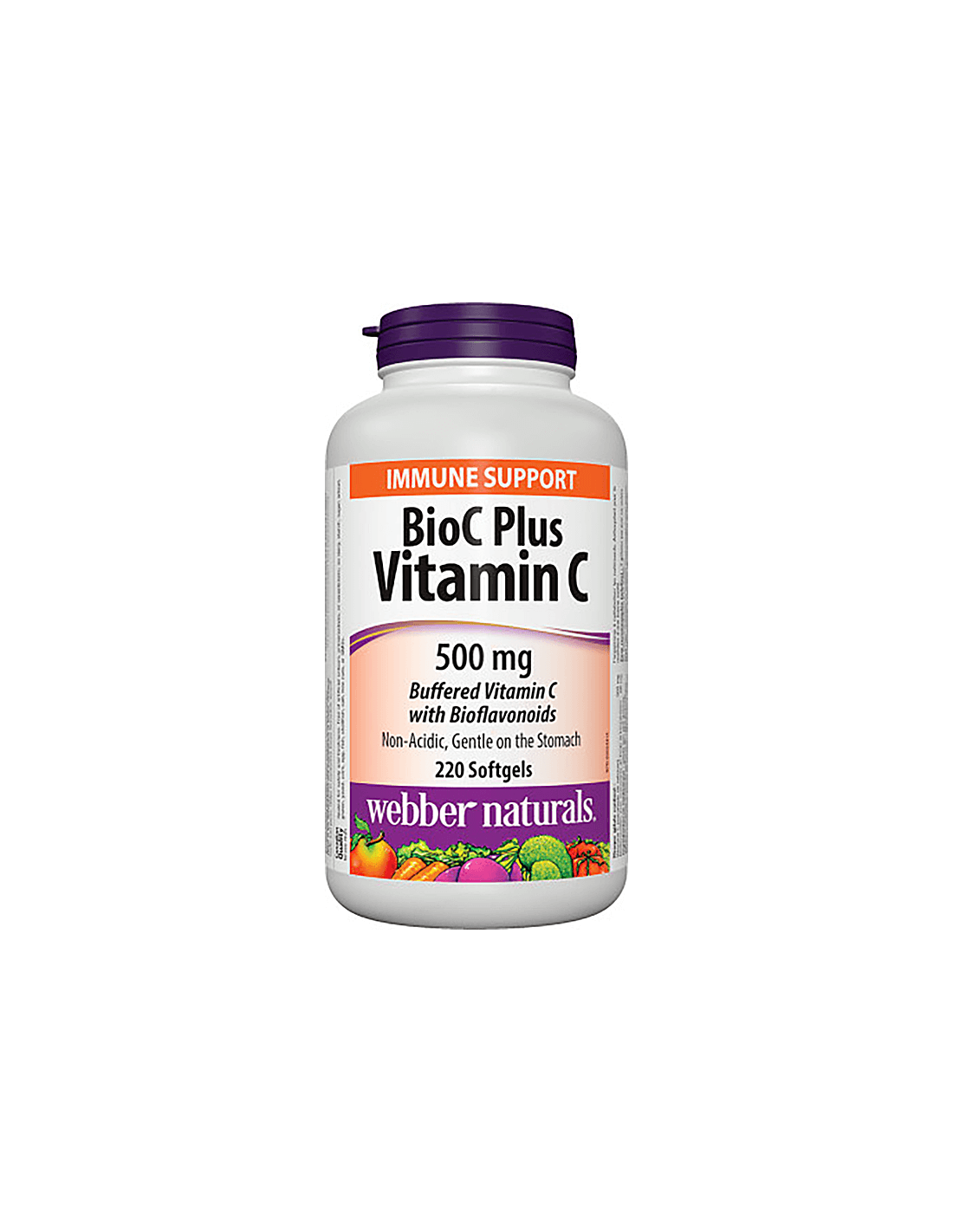 BioC Plus Vitamin C 500 mg - Vitamin C 500 mg (puferiran) s bioflavonoidima 60 mg, 220 mekih kapsula