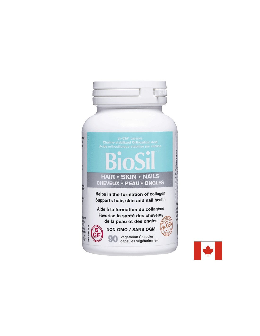 BioSil™ Kosa, Koža & Nokti/ Kosa, koža i nokti x 90 kapsula <tc>Natural Factors</tc>