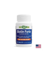 Biotin Forte® - Biotin forte® sa cinkom, 60 tableta Nature's Way