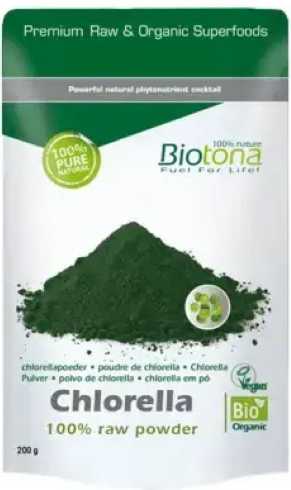 <tc>Biotona</tc> organska klorela 200 g