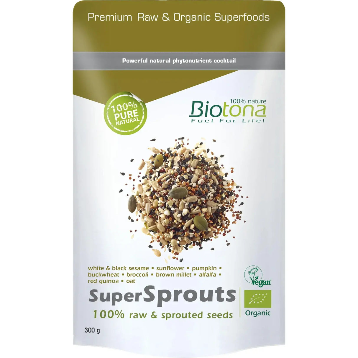 <tc>Biotona</tc> organske super klice 300 grama.