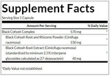 Black Cohosh (Standardized) 550 mg - 120 kapsula