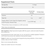 Ulje sjemenki crnog kima 1000 mg - 60 gel kapsula