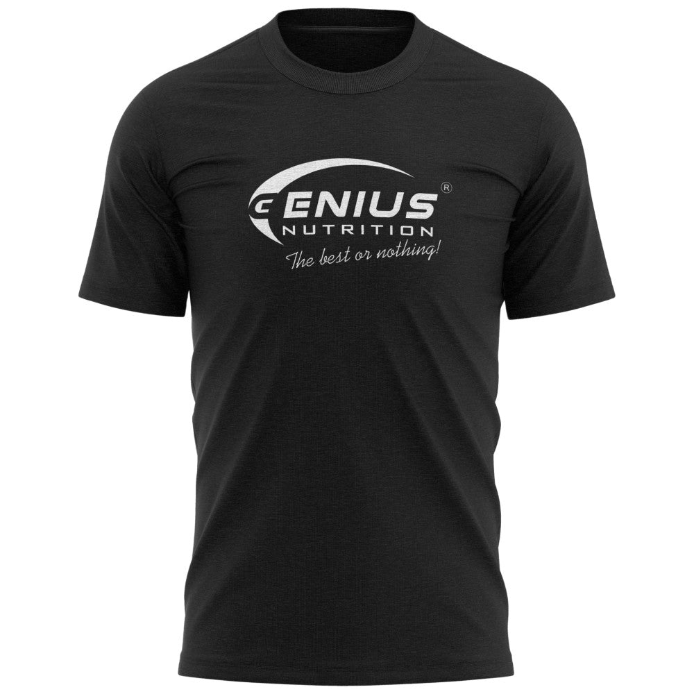 Crna Genius Nutrition® majica kratkih rukava 1 kom.
