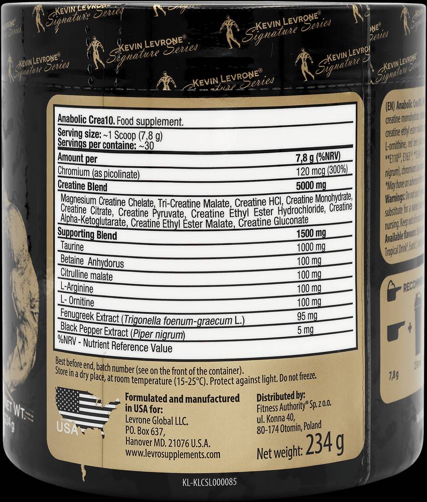 Black Line/Anabolic Crea 10 - 234 grama