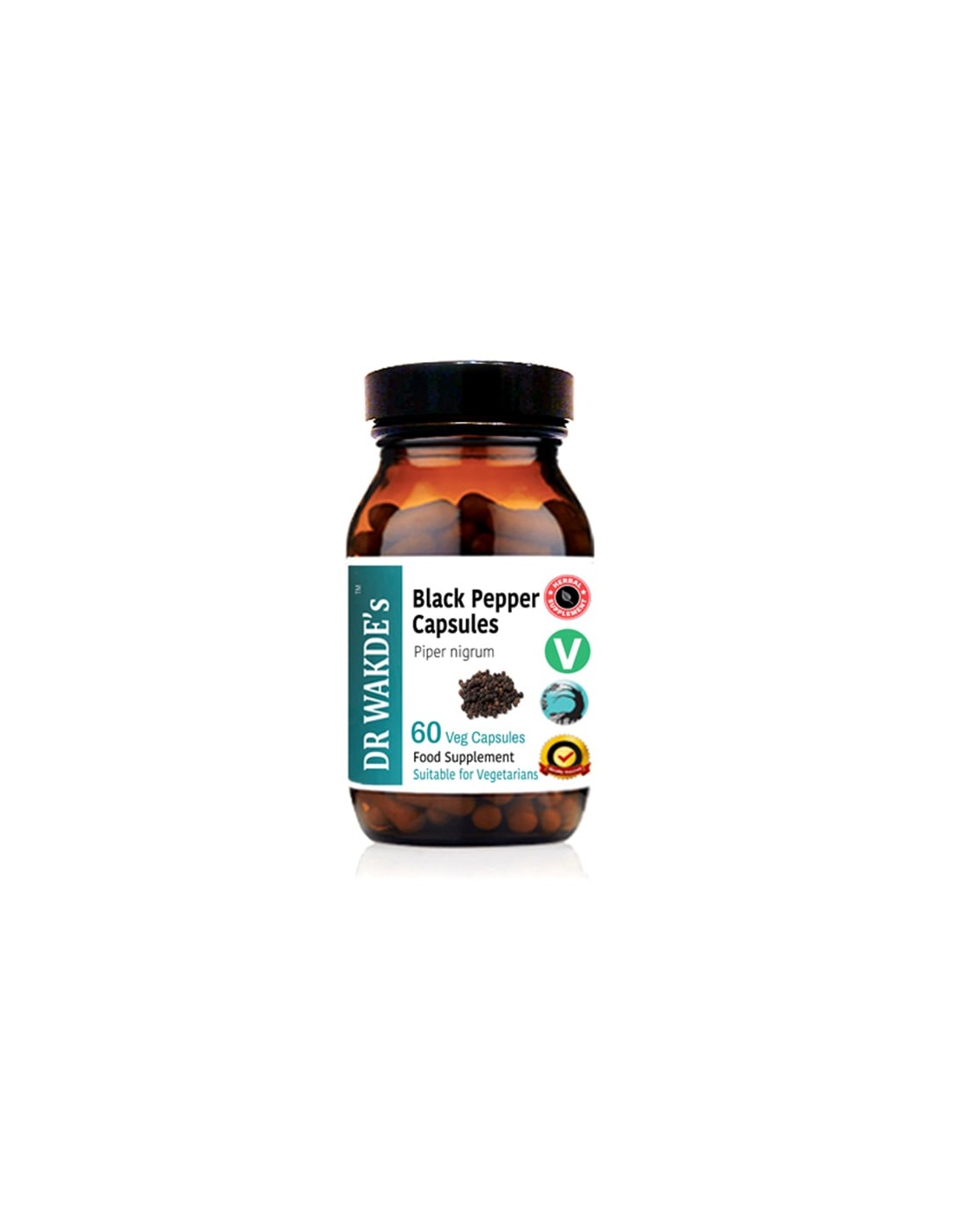 Black Pepper Ayurveda, 60 kapsula DR WAKDE's