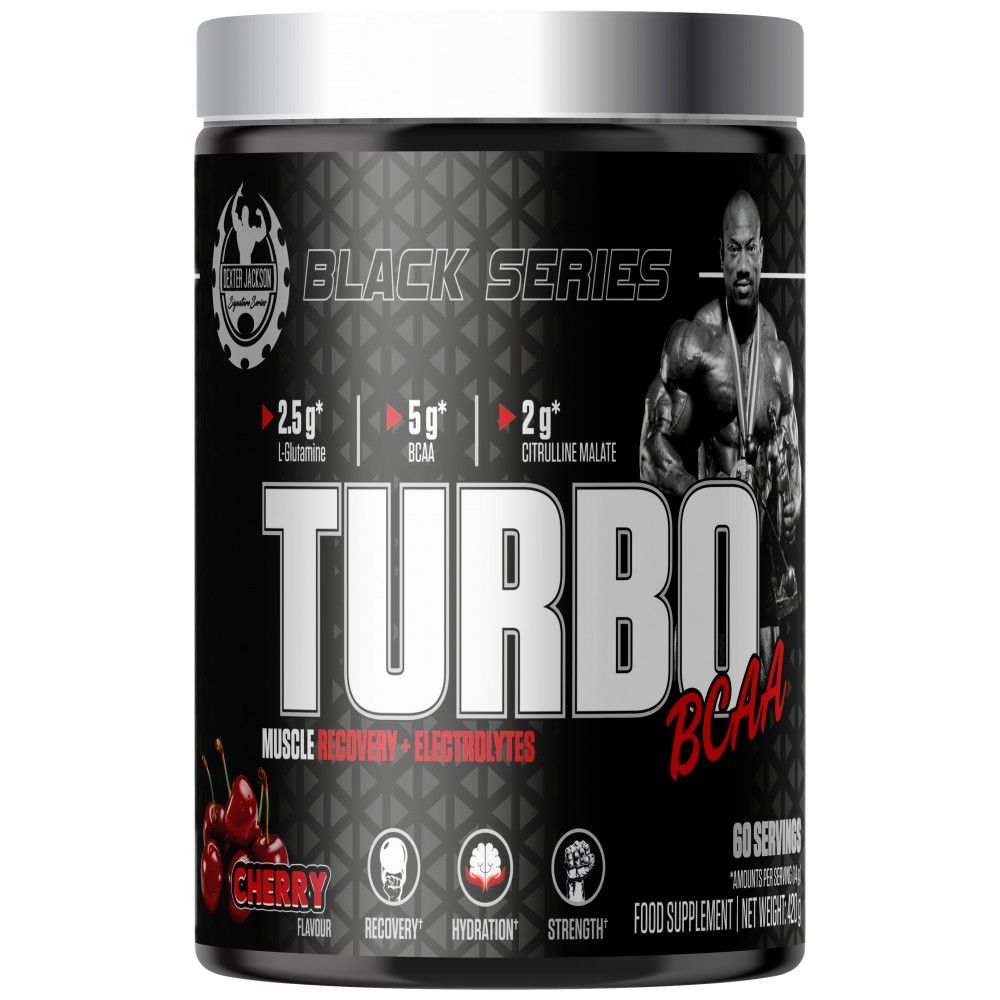 Crna serija | Turbo BCAA oporavak mišića & Elektroliti - 420 grama