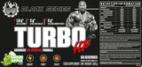 Crna serija | Turbo HP Advanced Pre-Workout Formula - 300 grama