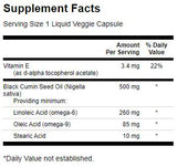 Crno sjeme kumina ulje 500 mg - 60 gel kapsula
