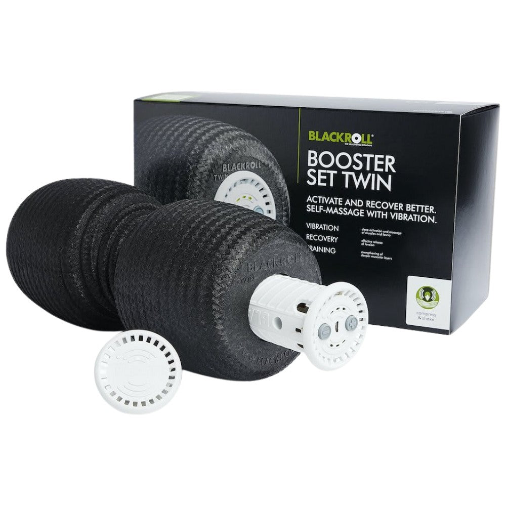 <tc>Blackroll</tc>® Booster Set Twin | Upareni valjak od pjene s masažerom