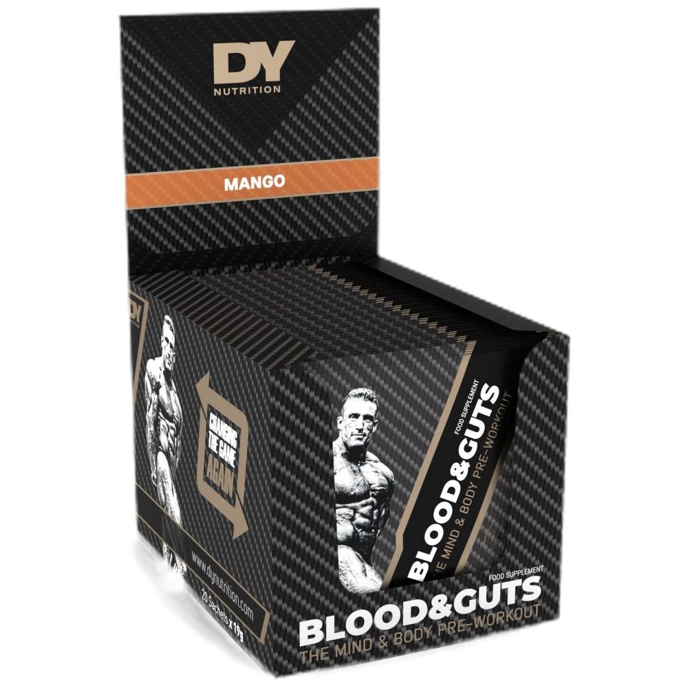 Blood And Guts Vrećice/New Age of Pre-Workout - 20 x 19 grama