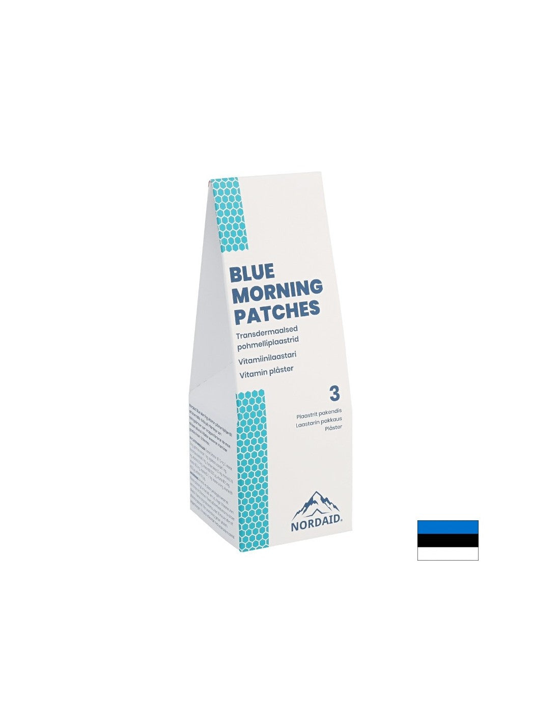 Transdermalni flasteri s vitaminima i biljnim ekstraktima "Plavo jutro", 3 komada <tc>Nordaid</tc>