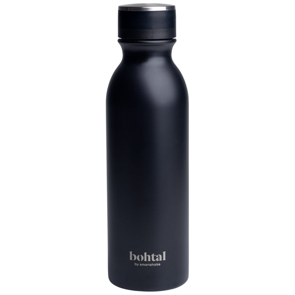 Bohtal izolirana tikvica | Crna - 600 ml