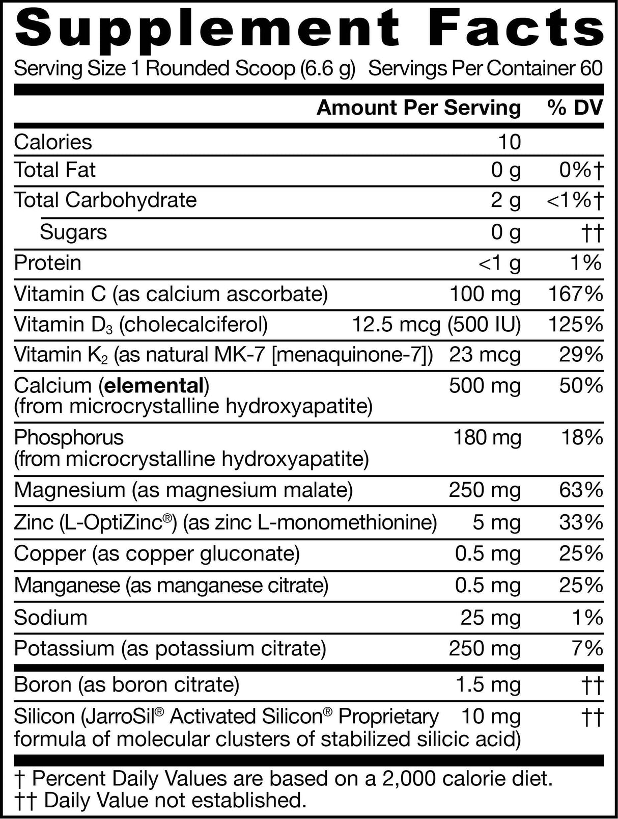 Bone-UP Powder Drink Mix 396 grama