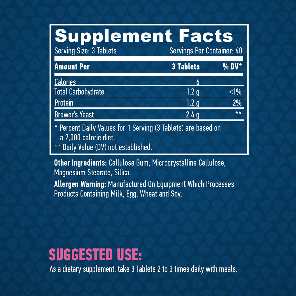 Pivski kvasac 800 mg/120 tab.