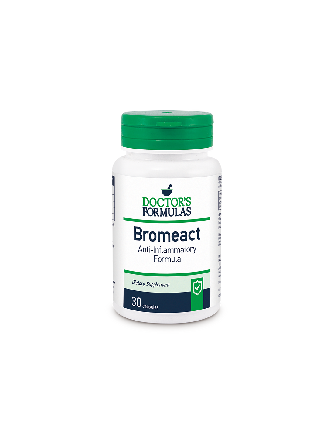 Protuupalno - Bromelain, Boswellia, Yellow Commune - Bromeact, 30 kapsula Doctor's Formulas