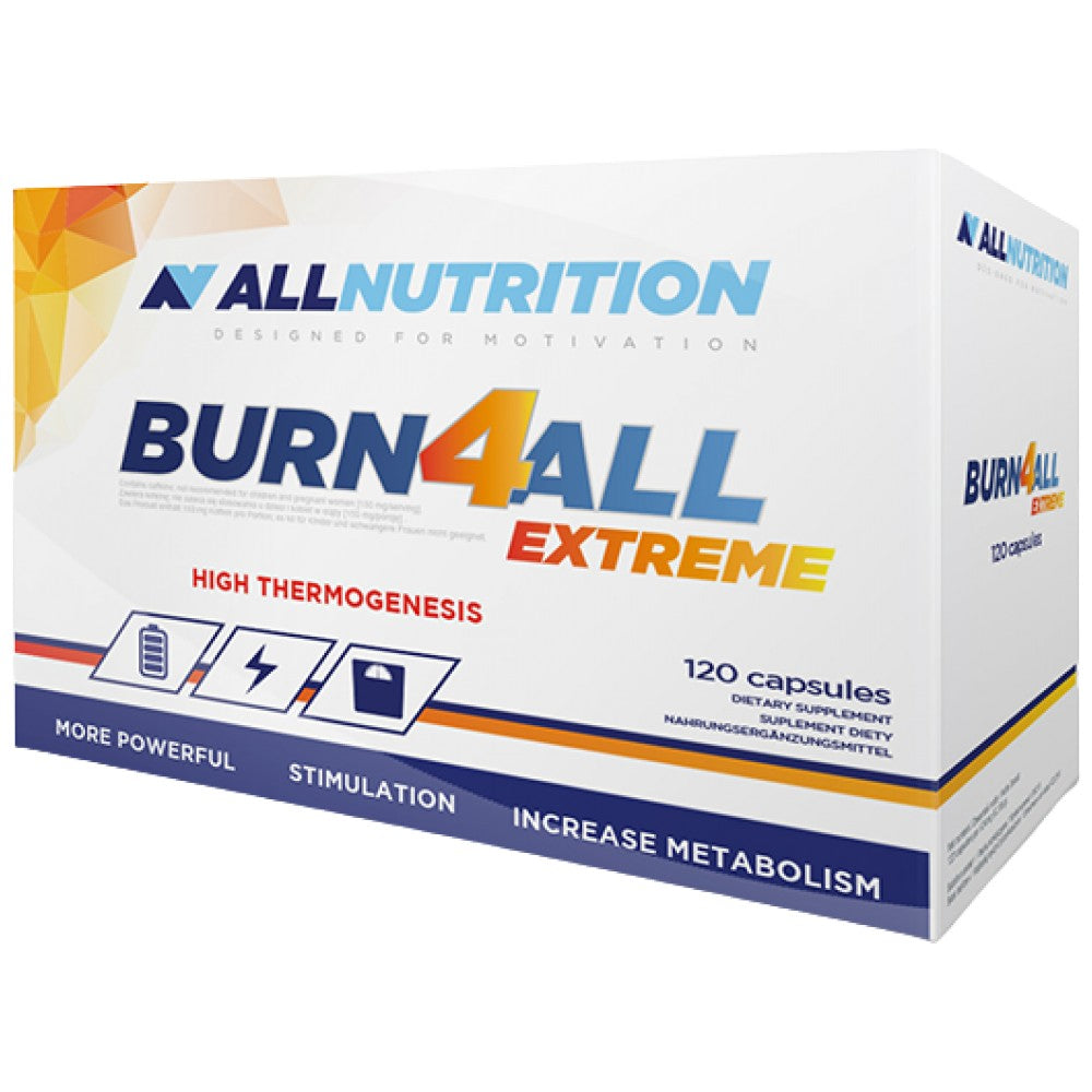 Burn4All Extreme | Visoka termogeneza - 120 kapsula