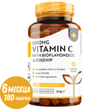 Vitamin C 1000 mg s bioflavonoidima i šipkom 180 <tc>Nutravita</tc> tablete