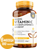 Vitamin C 1000 mg s bioflavonoidima i šipkom 180 <tc>Nutravita</tc> tablete