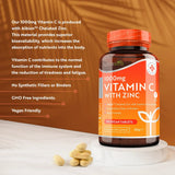 Vitamin C 1000 mg sa cinkom (Albion® Zinc) 15 mg 210 tableta <tc>Nutravita</tc>