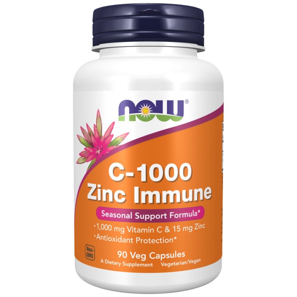 C-1000 imuni na cink | Vitamin C + cink bisglicinat - 90 kapsula