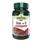 Cink + vitamin C (Zinc + Vitamin C) 30 pastila NaturesAid