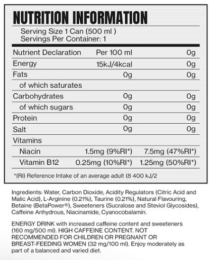 C4 Eksplozivno energetsko piće/500 ml