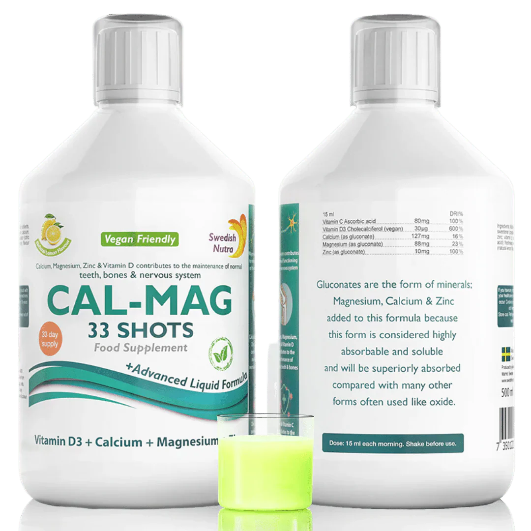 CAL-MAG /500 ML, 33 DOZE/ <tc>Swedish Nutra</tc>