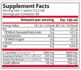 <tc>Pure Nutrition</tc> - CARNI MAX TEKUĆINA s GUARANOM i ZELENIM ČAJEM - 1000 ML