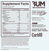 CBUM dobitnik mase | Protein sirutke & Carb10® - 5443 grama