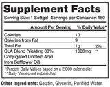 CLA 1000 mg 180 gel kapsula