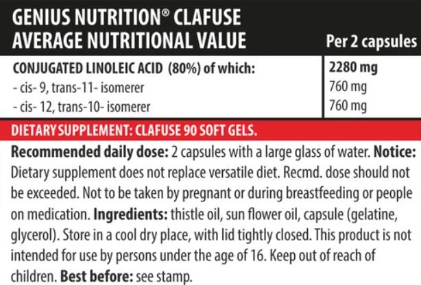 CLA-Fuse - 90 gel kapsula