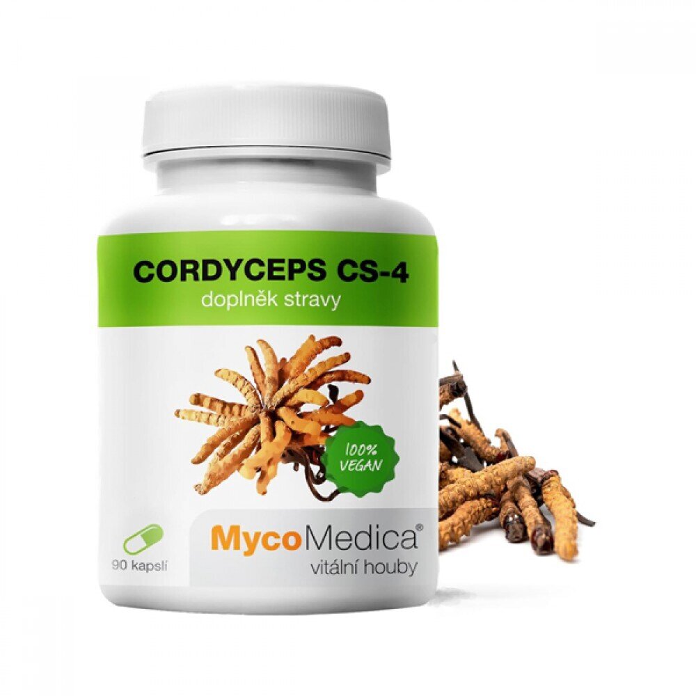 Cordyceps CS-4 /90 kapsula x500 mg/- ekstrakt micelija 30% polisaharida <tc>MycoMedica</tc>