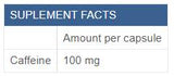 Kofein Energy 100 mg - 90 kapsula