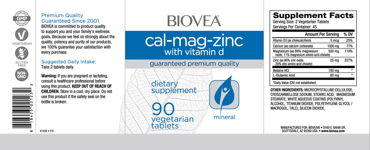 Kal-Mag-cink + vitamin D/90 tab