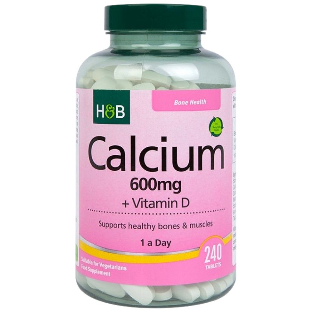 Kalcij 600 mg + vitamin D - 240 tableta