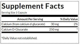 Kalcij D-glukarat 250 mg - 60 kapsula