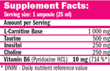 CarniSlim ® Lipotropic 25 ml./20 ampera - 0,500 kg