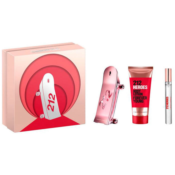 <tc>CAROLINA HERRERA</tc> 212 Heroes Eau De Parfum Spray 80ml Božićni set